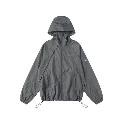 Outdoor functional thin sunscreen clothing men's summer new loose anti-ultraviolet ray hooded fishing ice coat