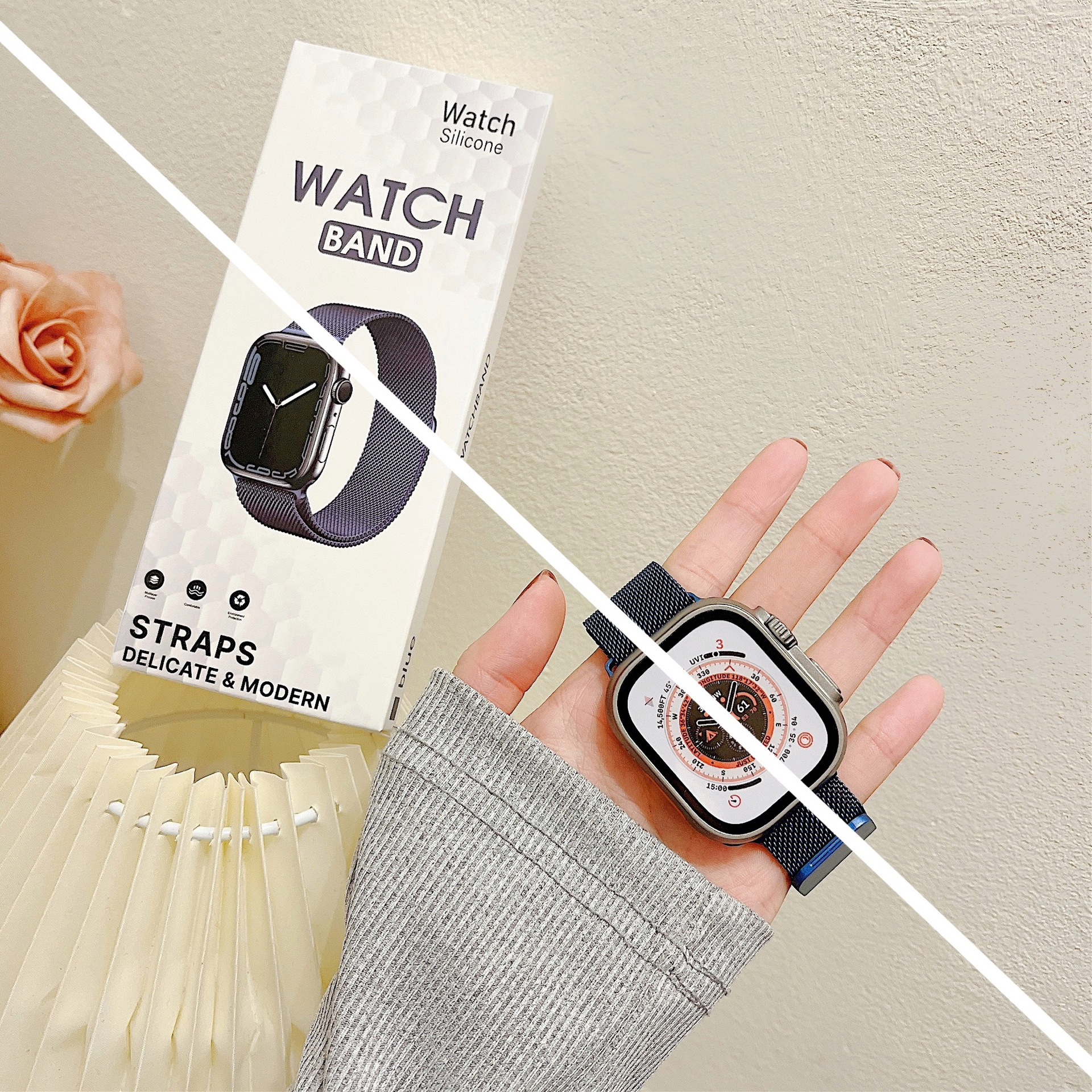 원래 파란색 시계줄