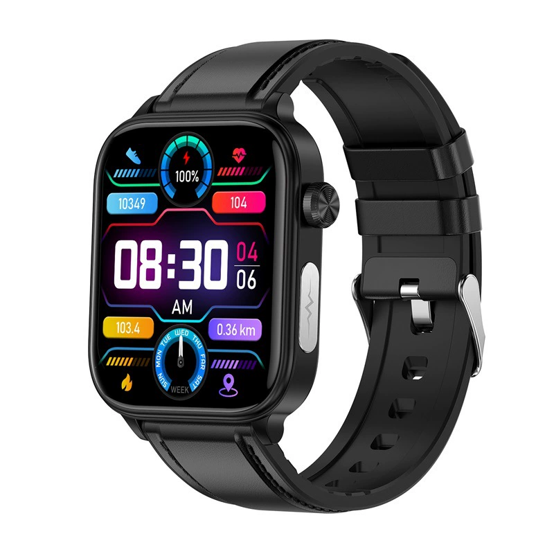 Умные часы 2024 года ET570 с ЭКГ, Bluetooth-звонок, AMOLED, микрофон