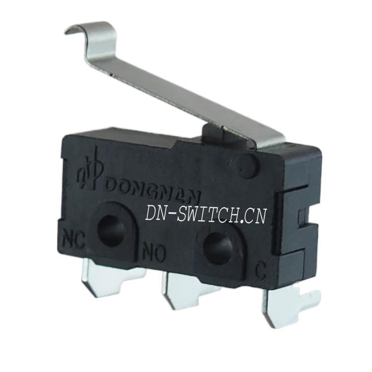 厂家供应特殊弧形动臂KW4A(S)-Z6B转换式开关多国认证微动开关