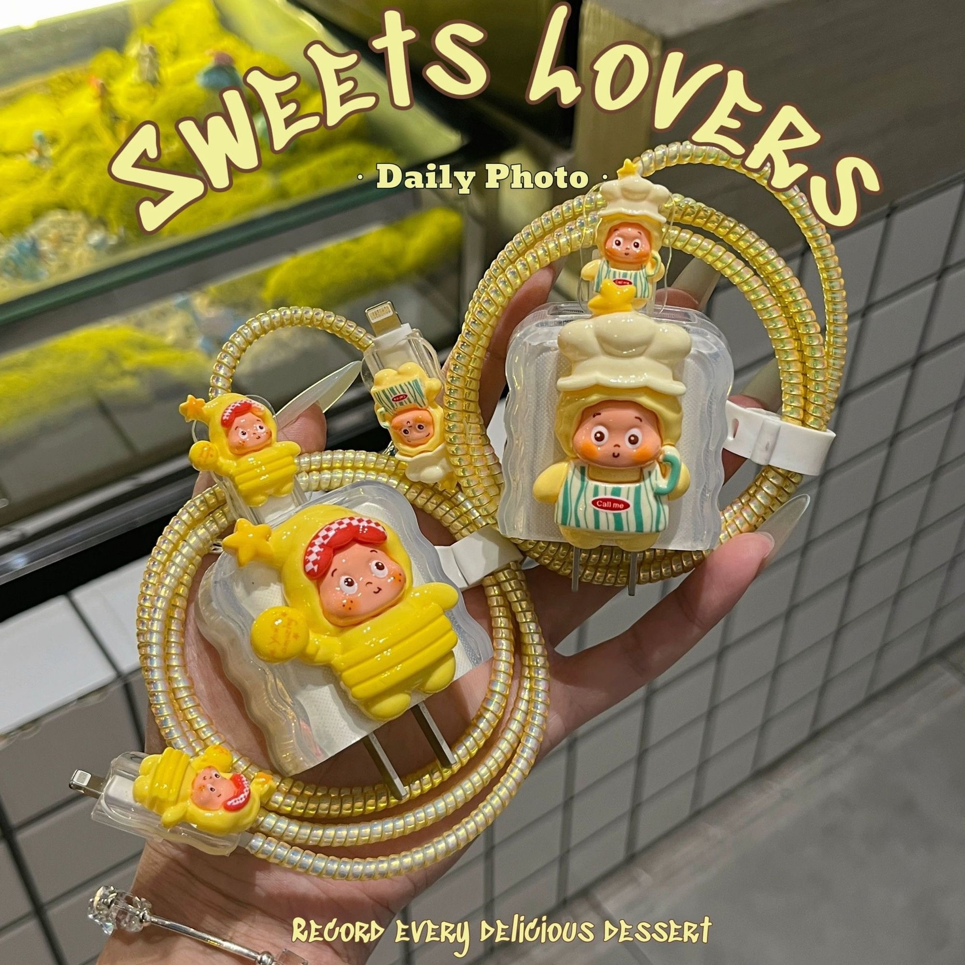 Aplicable a Apple 17 iPhone 16 Promax 15 Capa de protección de cable de datos de teléfono celular anti-caída anti-rotura cargador rápido