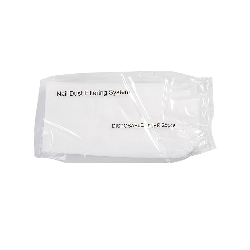 Aspirador de uñas filtro de algodón Filtro de polvo extraíble Filtro de repuesto herramienta de limpieza de reemplazo especial