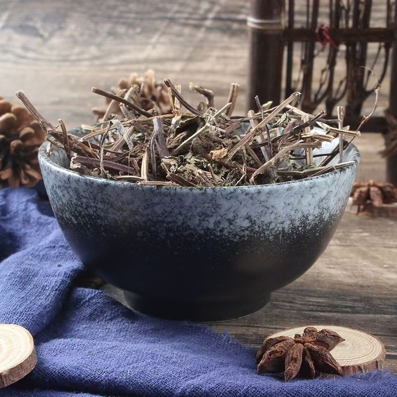 Liang Fen Cao (Mesona chinensis) — Dried Grass Jelly Herb, Xian Cao for Cooking & Tea overview