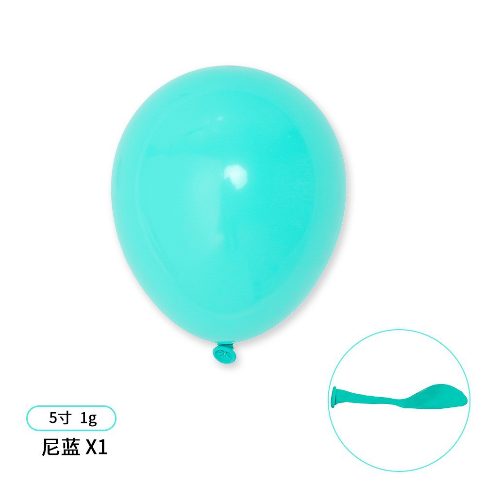 Pack de 200/1 nailon azul mate redondo de 5 pulgadas