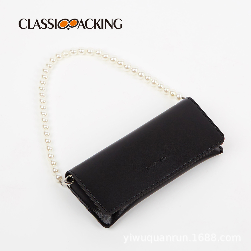 Bolso de mujer simple al por mayor de fábrica, bolso de teléfono móvil de cadena versátil de moda, bolso de identificación multifuncional, sobre rojo