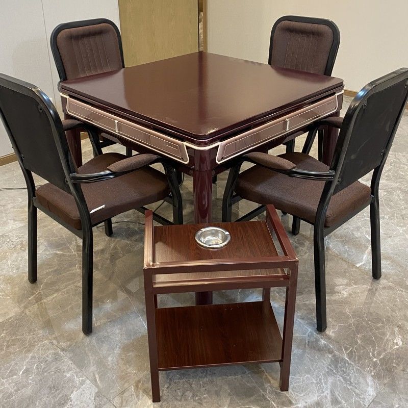 高档静音麻将机全自动餐桌两用棋牌家用可折叠四口机多功能机麻|undefined