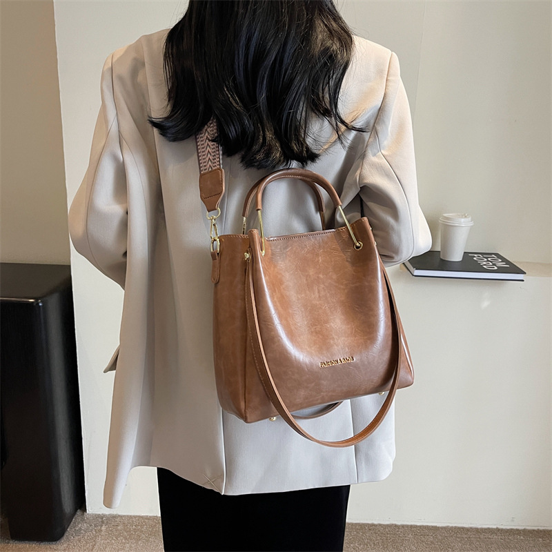 capacious one-shoulder bag