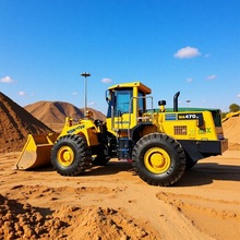 小松装载机5立方铲车KOMATSU WA470通用型大铲斗