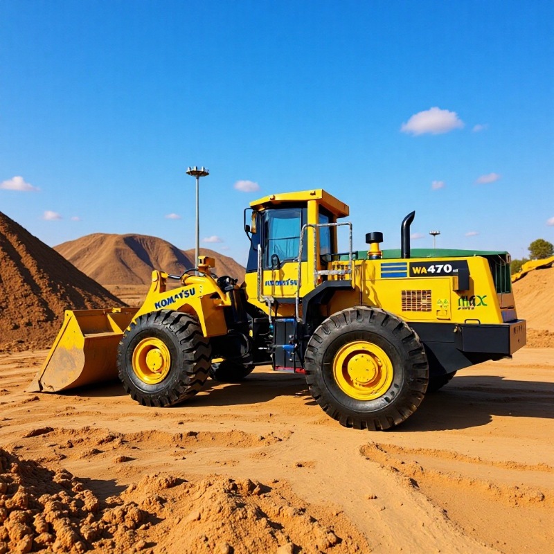 Komatsu Loader 5 cubo carretilla elevadora KOMATSU WA470 tipo general bucket grande image 1