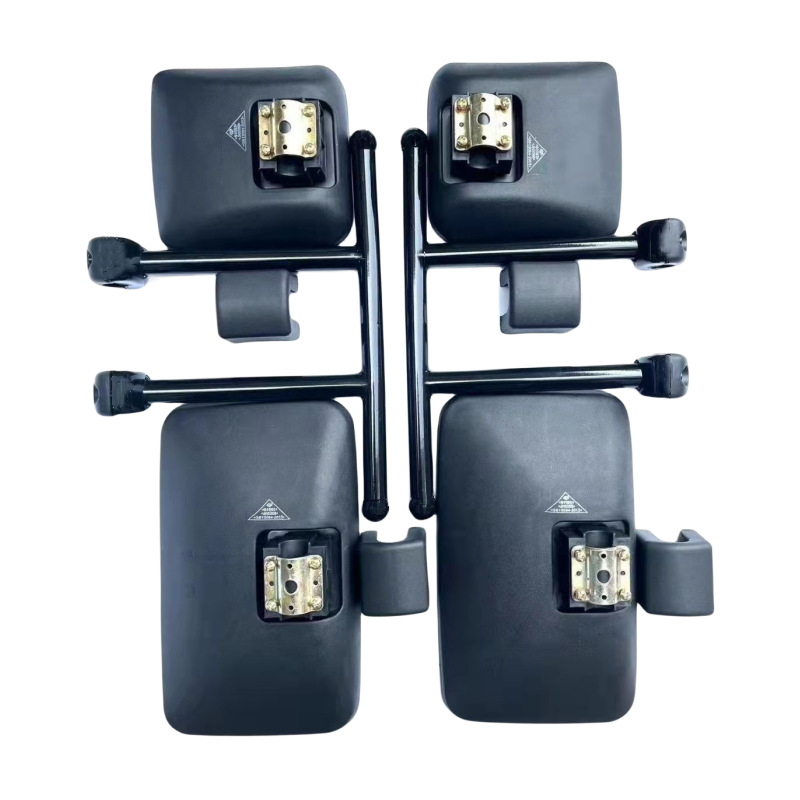 适用于通用货车拖拉机收割机加装加宽倒车镜杆 改装后视镜支架