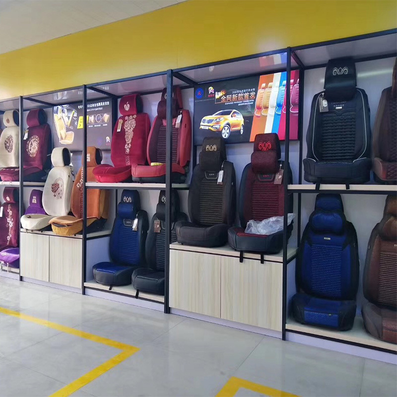 汽车座椅货架 4S店汽车产品展示货架 汽车坐垫汽车贴膜陈列架供应