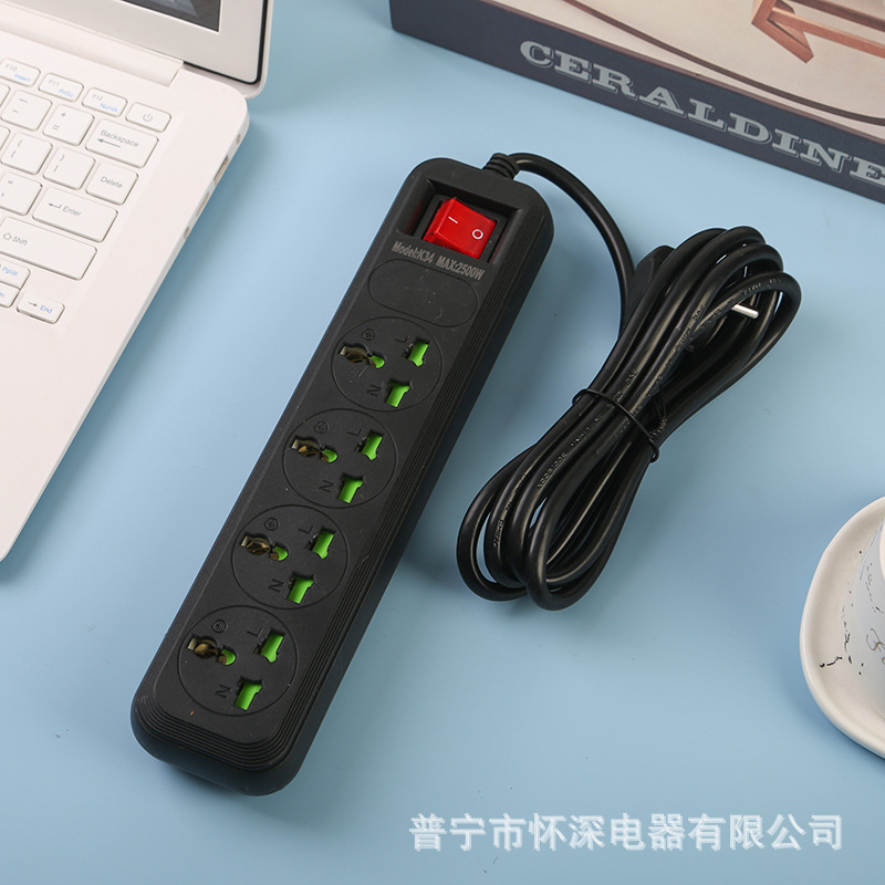 Conector de interruptor de cabezal multifuncional estándar británico estándar europeo estándar americano con puerta de seguridad tablero de escritorio de oficina doméstico