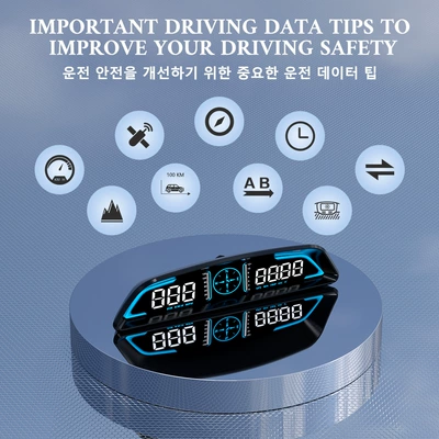 Hud Head-Up Display Gps Vehicle HUD