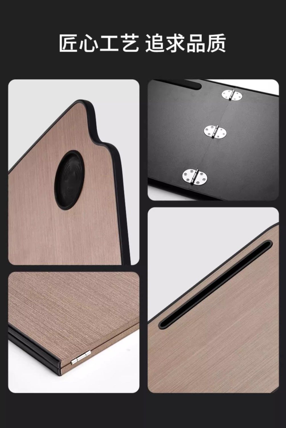 Car-Mounted Folding Table Tray for New Energy Vehicles, Suitable for Eating, Working, Studying, and Applying Makeup; Universal Interior Accessory