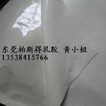 软发泡　1.0MM复白色离型纸　再生纸发泡卷材玻璃软垫用