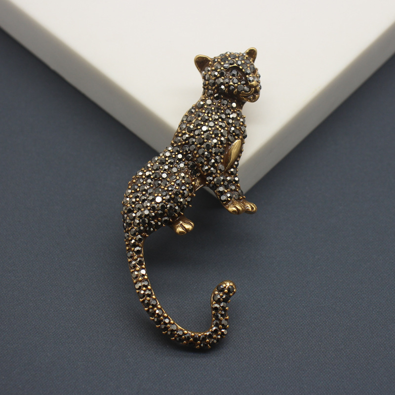 Fashion Animal Alloy Plating Inlay Rhinestones Unisex Brooches display picture 3