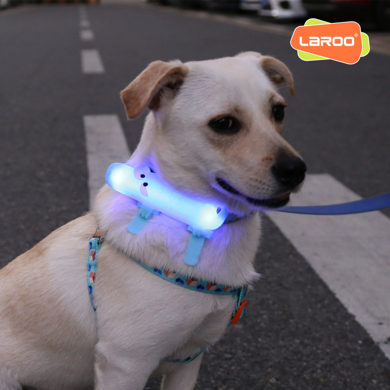 LaRoo Leno Luminous Little Crocodile All-match with Night Dog Walking Decoration Anti-lost Led Light Pet Collar Pendant LaRoo Leno Luminous Little Crocodile All-match with Night Dog Walking Decoration Anti-lost Led Light Pet Collar Pendant