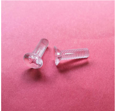 十字沉头透明螺丝 PC透明塑料螺丝平头亚克力螺丝M2M3M4M5M6M8M10