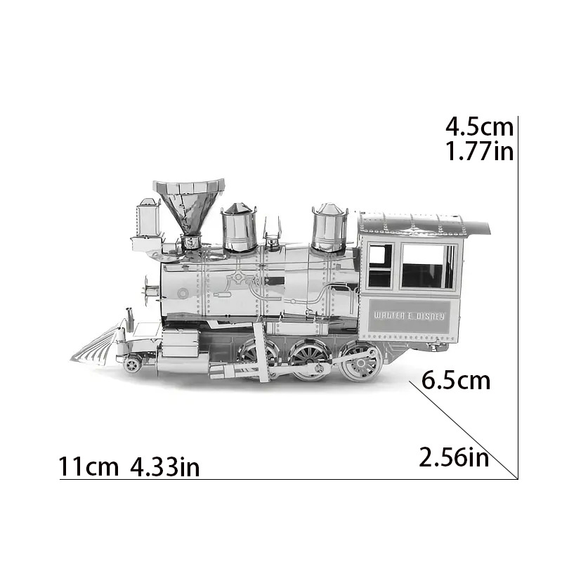 R2D2DIY puzzle de metal 3D hecho a mano modelo tridimensional para adultos Juguetes de puzzle de ensamblaje