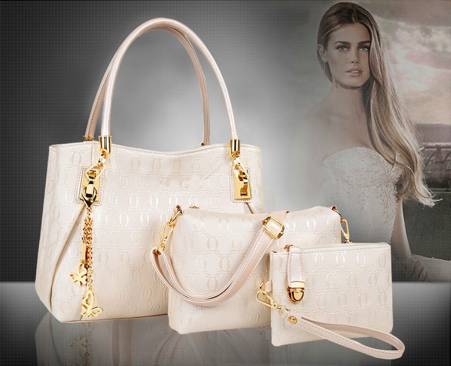 European and American mother-and-child bags, single-shoulder bags, crossbody bags, handbags, three-piece sets, women's bags, trendy cross-border one-piece delivery worldwide undefined