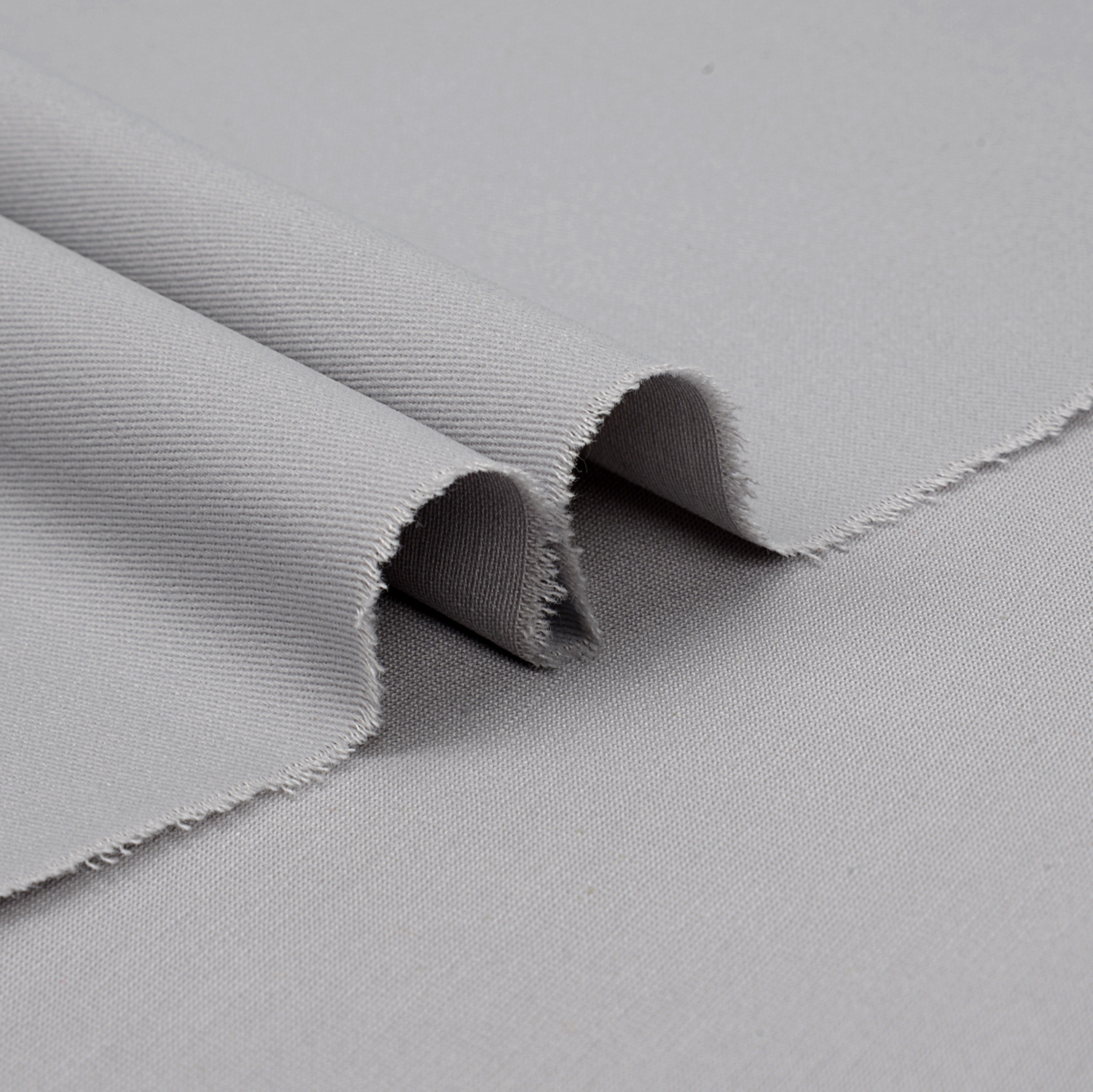 纯棉21/16纱卡加厚斜纹弹力磨毛布秋冬季新款女士休闲打底裤面料