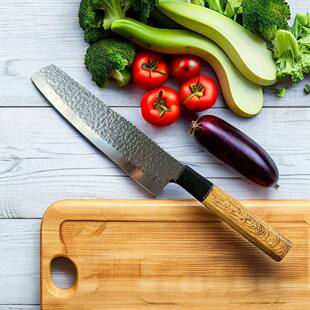 Sharp knife handmade, full set