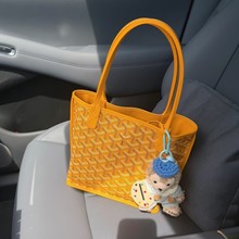 高品质戈雅托特包mini对版双面菜篮子狗牙迷你tote子母手提包单肩