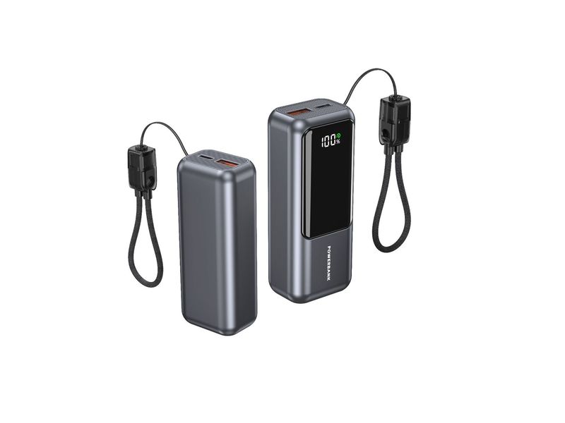 新製品 3C 認定パワーバンク 10000 mAh デジタル ディスプレイ 22.5W 超高速充電ポータブル モバイル電源|undefined
