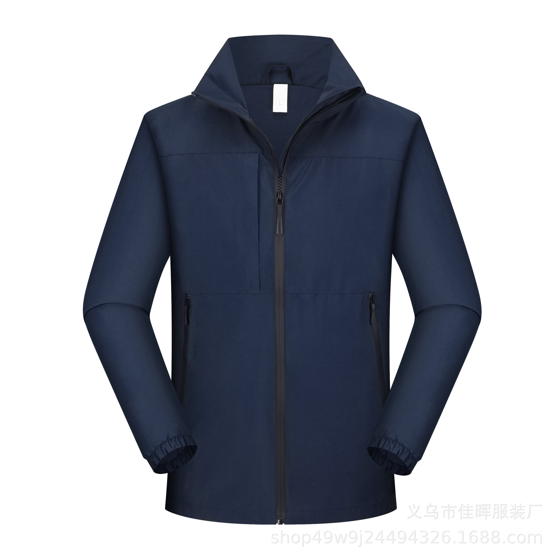 2024 nueva pareja transfronteriza moda juvenil vestir de asalto casual de negocios de cuello delgado chaqueta logotipo fijo