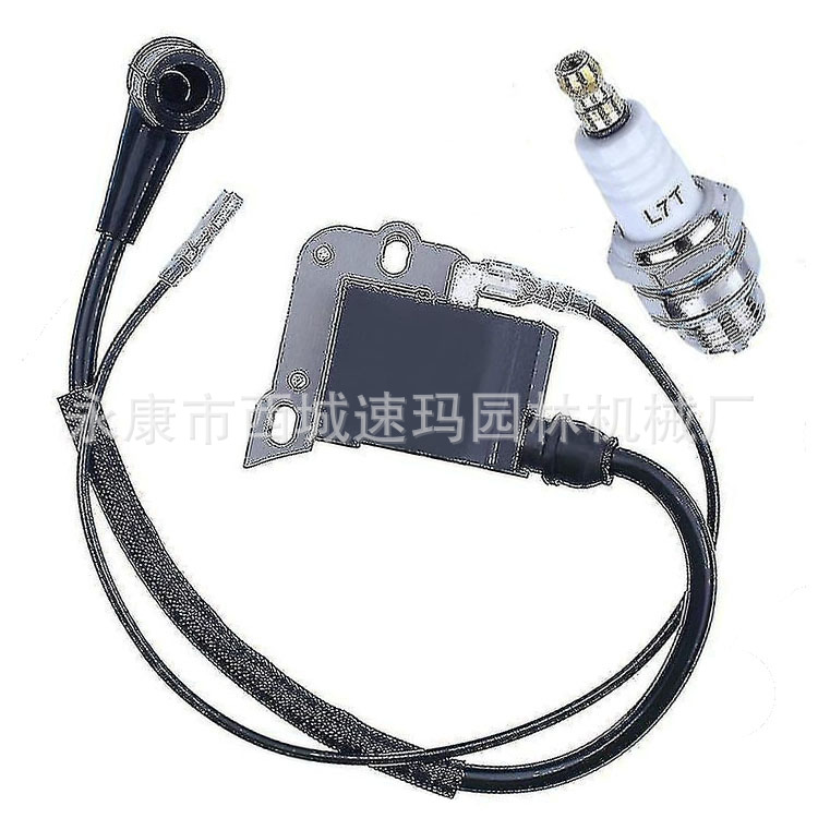 Cortadora de césped accesorios de sierra de aceite bobina de ignición h51 h55 con bujías de encendido