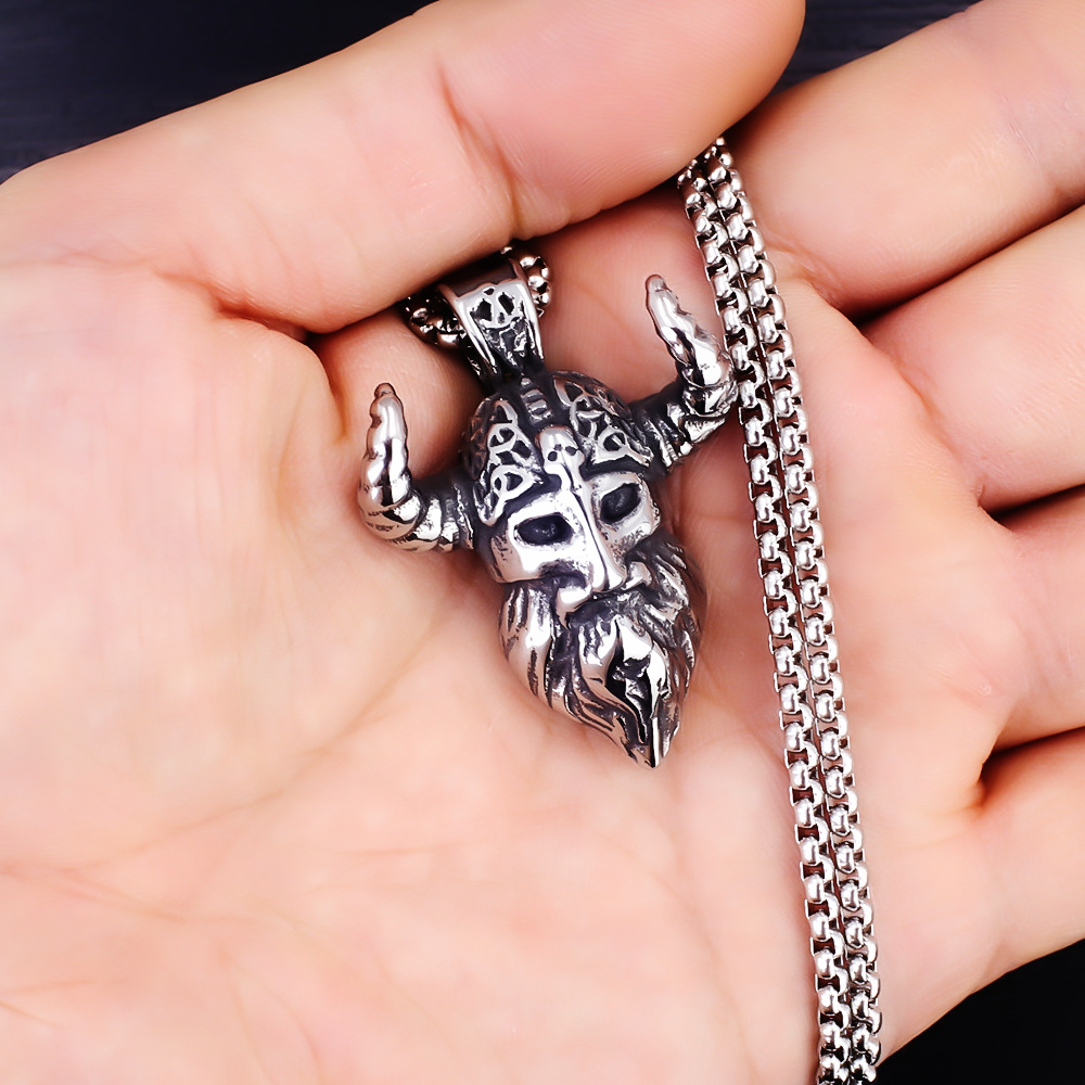 Solid cow+steel chain
