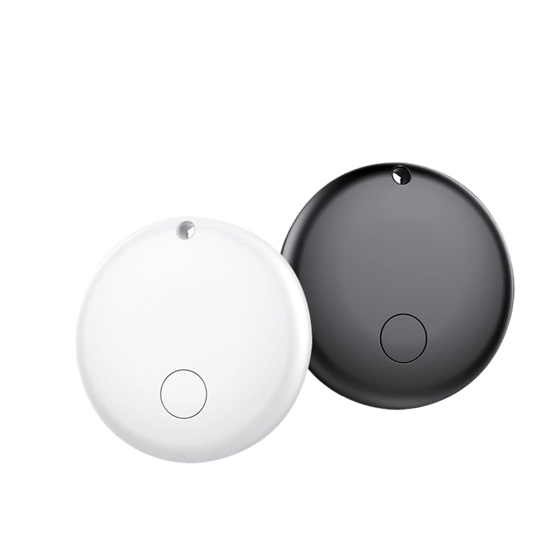 Transfronterizos redondos IOS sistema dual Android encontrar localizador anti-perdida para mascotas clave artículos Bluetooth anti-perdida rastreo