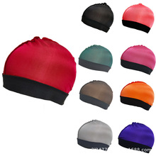 打底假发帽domecap松紧带圆帽wavecap海盗帽西瓜帽圆顶成人百搭