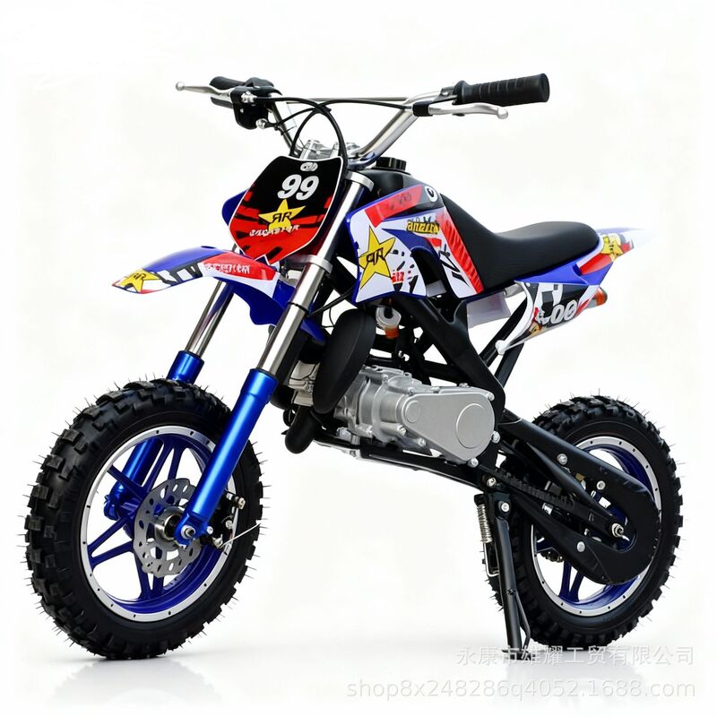 Children's Motorcycle Racing Mountain Bike Kids' Motorcycle 49Cc50 Mini Children's Gasoline-Powered Small Motorcycle Children's Motorcycle Racing Mountain Bike Kids' Motorcycle 49Cc50 Mini Children's Gasoline-Powered Small Motorcycle