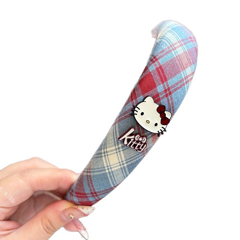 韩版新款时尚潮流条纹猫咪发箍甜美少女心洗脸发束百搭头箍发饰|undefined