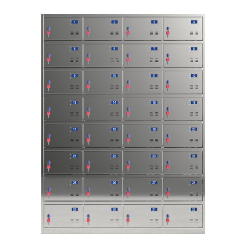 Canteen cupboard stainless steel multi-door locker staff lunch box sideboard with lock school restaurant plate cabinet shoe cabinet