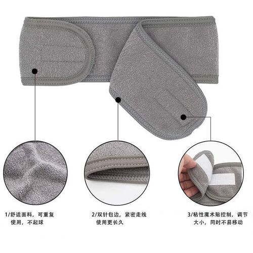 European and American cross-border face-washing headbands, makeup beauty yoga sports headbands, postpartum hairbands, magic tape hairbands wholesale