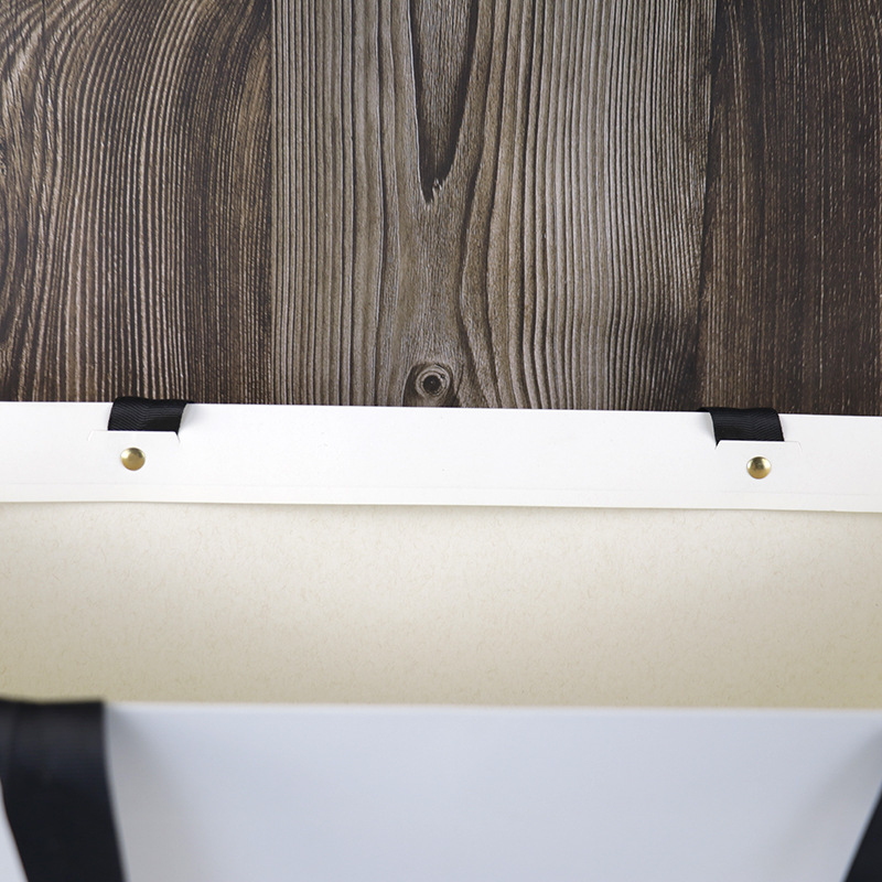 Bolsa de papel portátil, bolsa de ropa, bolsa de compras publicitaria, bolsa de papel para tienda de ropa de gran tamaño para colgar en el hombro, bolsa de regalo blanca pura