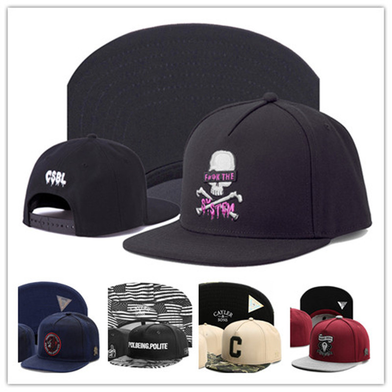 C letter trendy hip-hop baseball cap cay...