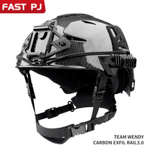 Wendy温迪战术头盔碳纤维版高级内衬悬挂安保应急救援滑雪骑行帽