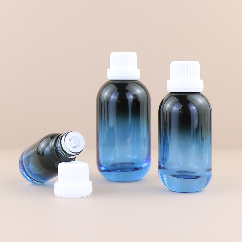 厚い底の新型エッセンシャルオイルの瓶の10mlの30mlの50nl化粧品は空の瓶を分けて配合します。|undefined