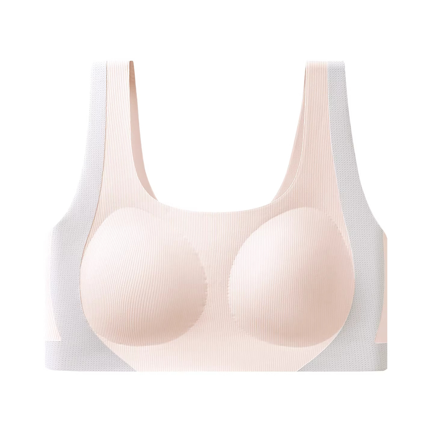 Light pink [comfortable and traceless, shockproof for sports]