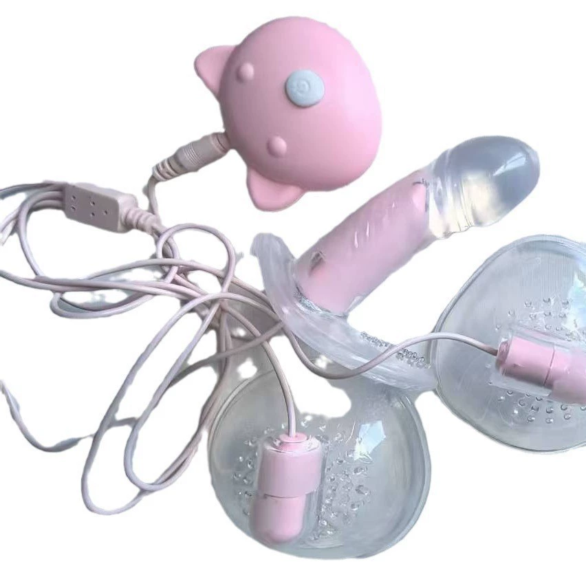 Трехголовая массажер груди, USB-зарядка, мультимодальная вибрация для женского благополучия