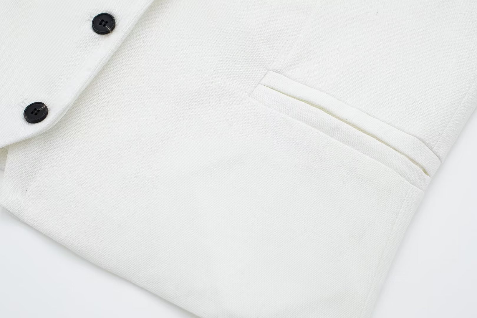 157g Weight Long Sleeve Sleeve Length Viscose fiber Fabric Type Pants Sets Sets Type 3 Pieces Set Quantity Daily Occasion Turndown Neckline Regular Fit Fit Type Solid Color Pattern Summer, Spring Season Women's Gender Business, Classic Style Style Women's Long Sleeve Blazers Business Classic Style Solid Color 37