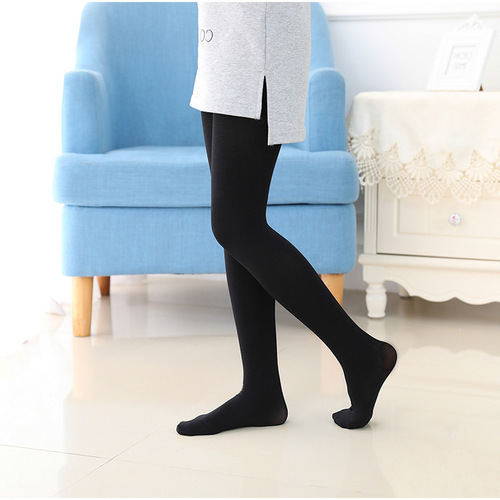 Summer and Autumn Children's Dance Pants, White, Dance Leggings, Thinner Style, Pink and Black Ballet Practice Socks