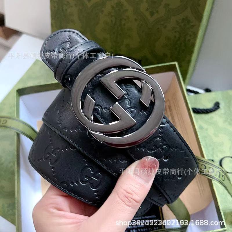 ファッションは流行の爆発的なダブルG布紋男性ベルト青年学生韓国版装飾帯男性クロスボーダー卸売り|undefined