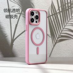 国境を越えた新型iPhone15promax保護カバーは14透明転倒防止13二合一磁気吸引携帯ケースを適用している