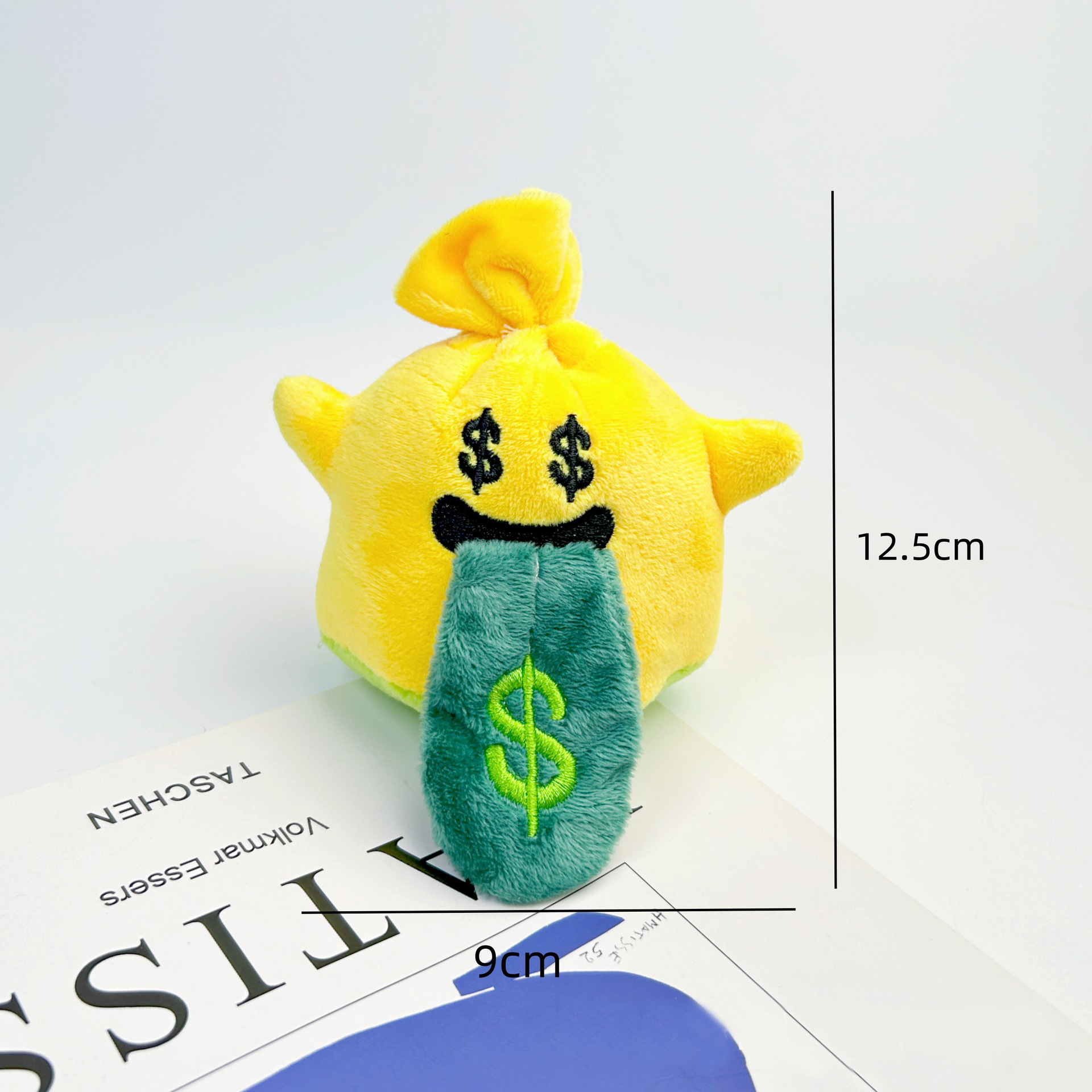 Halloween lindo ángel fantasma bolsa de felpa colgante dinero monstruo mochila llavero colgante muñeca muñeca muñeca