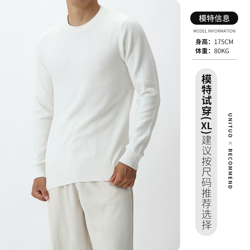 Hombres viejos estilo de piña estilo retro americano jersey de punto suéter hombre lujo ligero chaqueta de manga larga camiseta ropa hombre