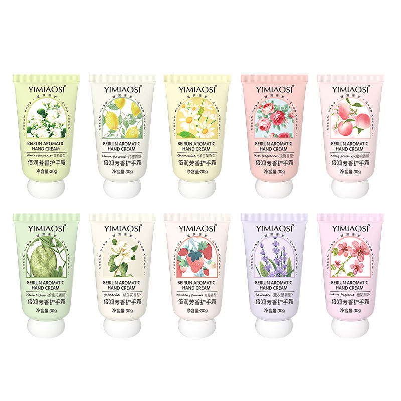 YIMIAOSI果物の花の香りのハンドクリーム30g倍潤の芳香のハンドクリームの洋甘菊の小さいハンドクリームは携帯します。|undefined